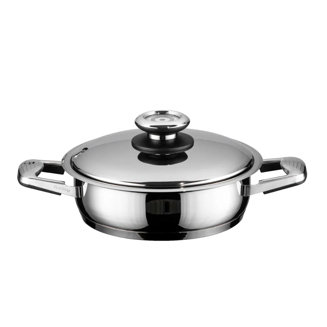 Professional Platinum Large Skillet with Cover